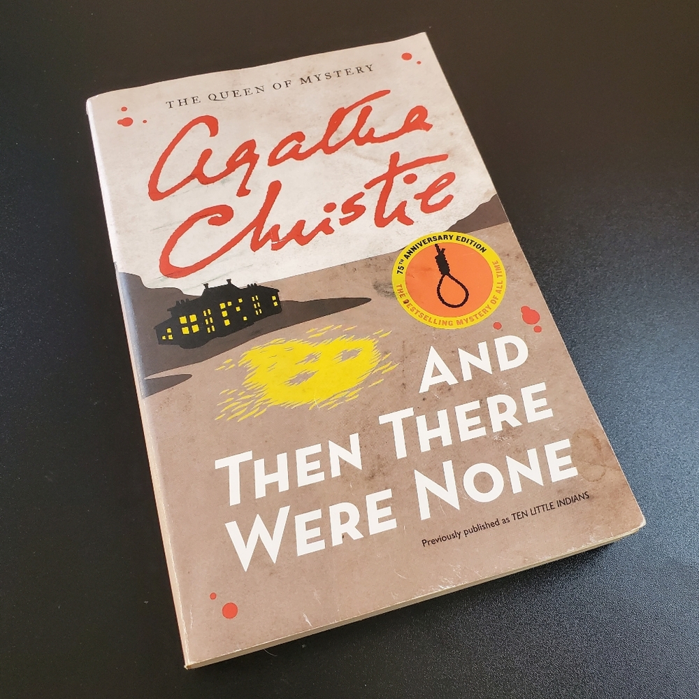 Agatha Christie And Then There Were None Mystery Classic Book Paperback